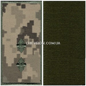 Погон ДКВС прапорщик (на липучці)