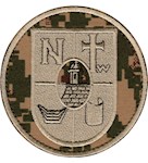 Шеврон Навчальний центр НГУ (в/ч 3007) (нитка пісочна)