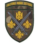Шеврон 155 ОМБр Fortitudo. Honor. Victoria