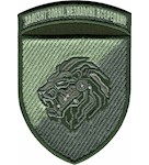 Шеврон 157 ОМБр Залізні зовні, незламні всередині
