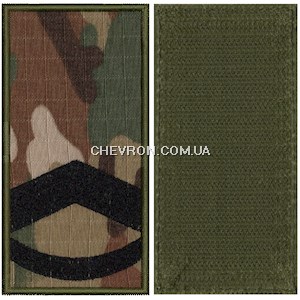 Погон НГУ штаб-сержант (на липучці)