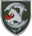 Шеврон 12 окрема бригада армійської авіації (кольоровий)