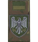 Шеврон-заглушка на липучці 82 ОДШБр (польовий прапорець)