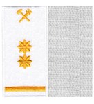 Погон УЗ-2Р (нитка жовта, на липучці)