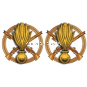 Емблема на комір Механізовані війська