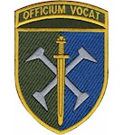 Шеврон 162 ОМБр Officium vocat (кольоровий)