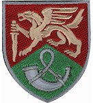 Шеврон 71 окрема єгерська бригада (крилатий лев)