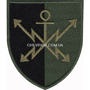 Шеврон 43 окремий полк зв'язку і управління