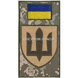 Шеврон-заглушка на липучці Військова служба правопорядку