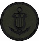 Шеврон Оркестр ВМС (нитка чорна)