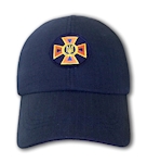 Бейсболка з кокардою ДСНС (Ріп-стоп, темно-синя)