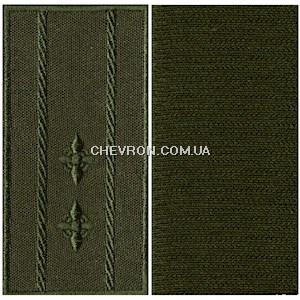 Погон ДКВС підполковник (на липучці)
