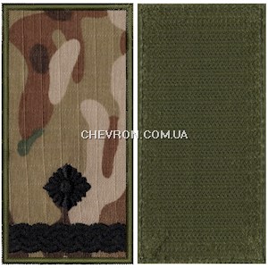 Погон НГУ майор (на липучці)