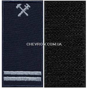 Погон УЗ-0Р2L (нитка сіра, на липучці)