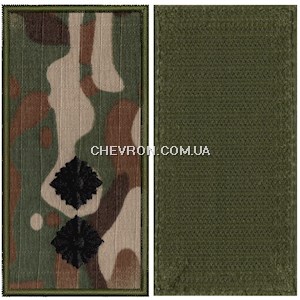 Погон ДПС лейтенант (з кантом, на липучці)