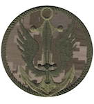 Шеврон Морська піхота (якір, круг)