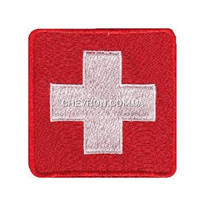 Нашивка "Білий хрест"