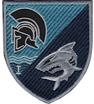 Шеврон 40 ОБрБО 1 батальйон берегової оборони