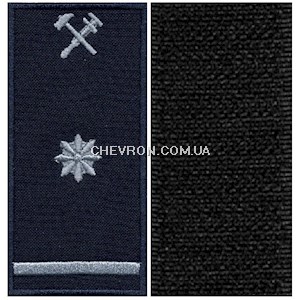 Погон УЗ-1Р (нитка сіра, на липучці)