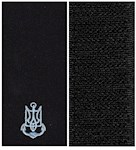 Погон ВМС матрос (нитка блакитна,на липучці)