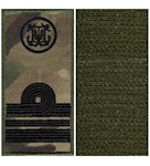 Погон морської охорони з емблемою капітан-лейтенант (на липучці)