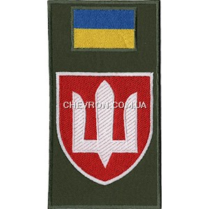 Шеврон-заглушка на липучці Військова служба правопорядку (кольоровий)