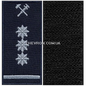 Погон УЗ-3Р (нитка сіра, на липучці)