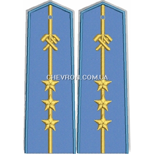 Погони з/д молодшого складу 3 зірки