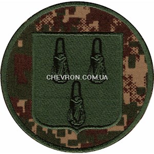 Шеврон НГУ Суми (нитка зелена)